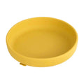 Children's tableware plate in mustard.